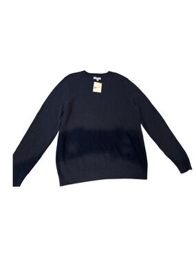 Nordstrom Men’s Dark Navy Crewneck Textured Sweater